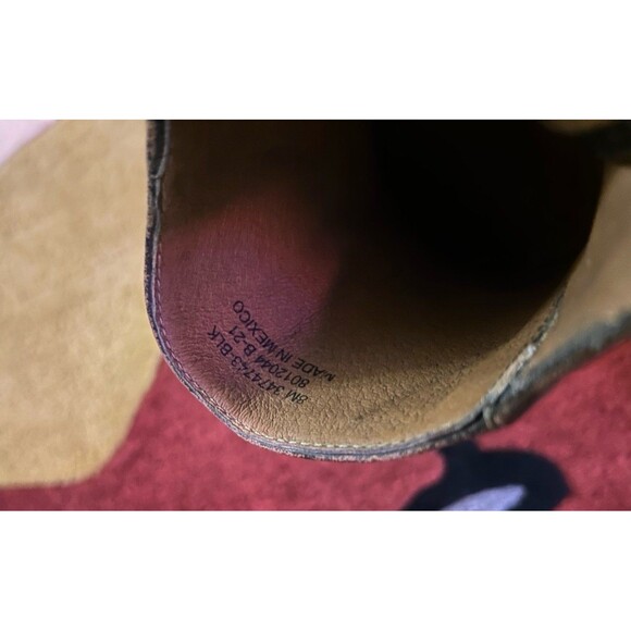 *NEW* Frye Distressed Serena Mule in Black Sz 8 - Picture 8 of 11